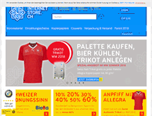 Tablet Screenshot of internetstore.ch